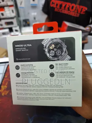 Havit M9030 Ultra *Metallic Amoled* Wireless Charging Smart Watch .