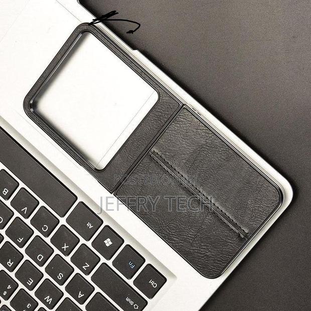 For Tecno Phantom v Flip2 High-End Luxury Leather Phone Case Black - thumbnail 3