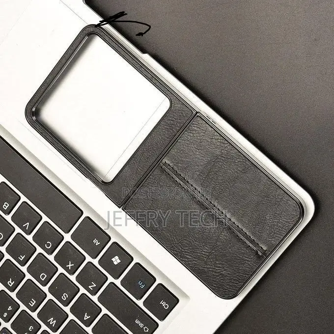 For Tecno Phantom v Flip2 High-End Luxury Leather Phone Case Black