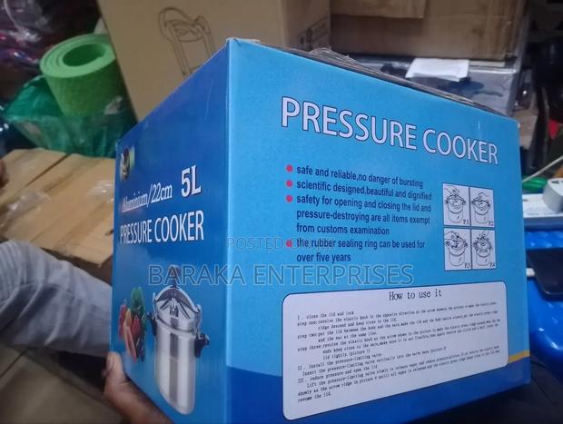 Aluminium 5l Pressure Cooker - thumbnail 2