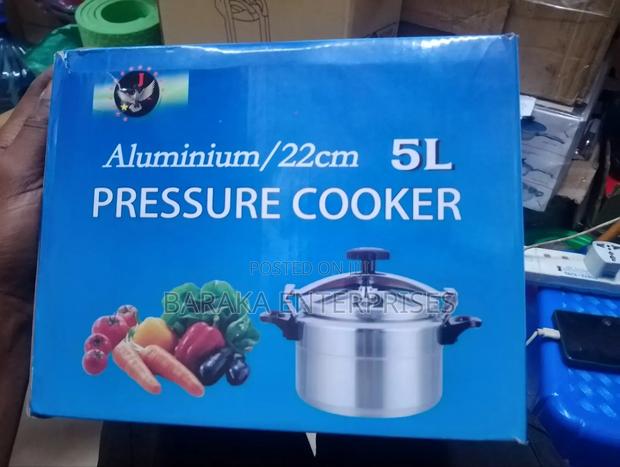 Aluminium 5l Pressure Cooker - thumbnail 3