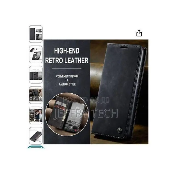 Caseme Luxury Edition Retro Leather Wallet Case for Samsung S9 – Styli