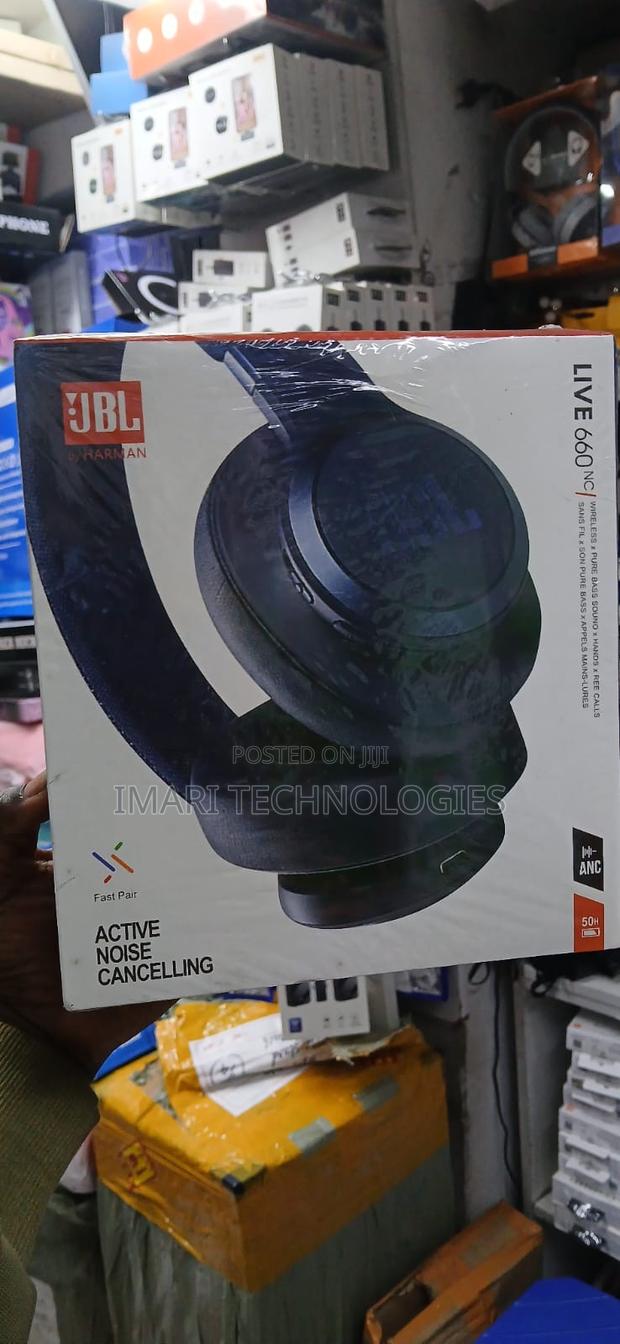 JBL Live 660nc Wireless Nc Headphones With Noise Cancelling Headphones