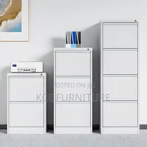Office Cabinet : Steel White Filing Cabinet 4 Drawer