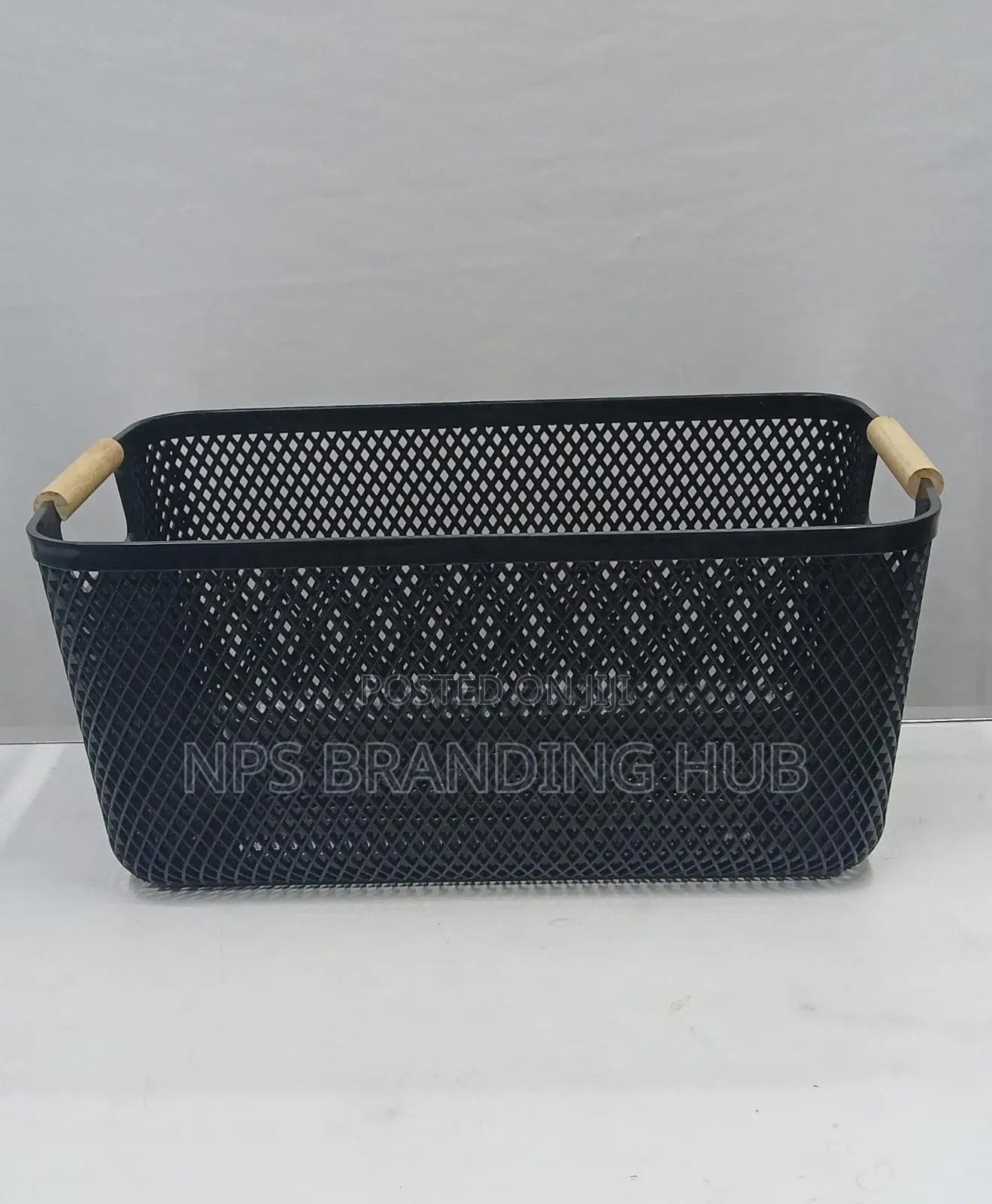 Large Plastic Storage Basket Size: *35*22.9*16.2cm Eh