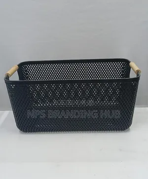 Large Plastic Storage Basket Size: *35*22.9*16.2cm Eh