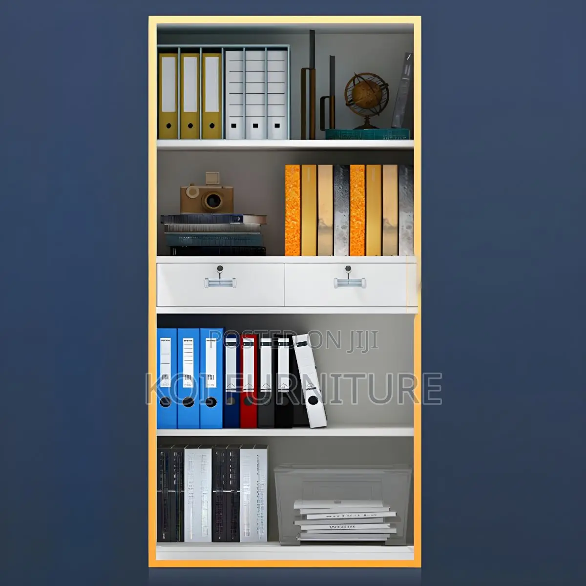 Office Cabinet : 2 Door Half Glass Office Filing Cabinet
