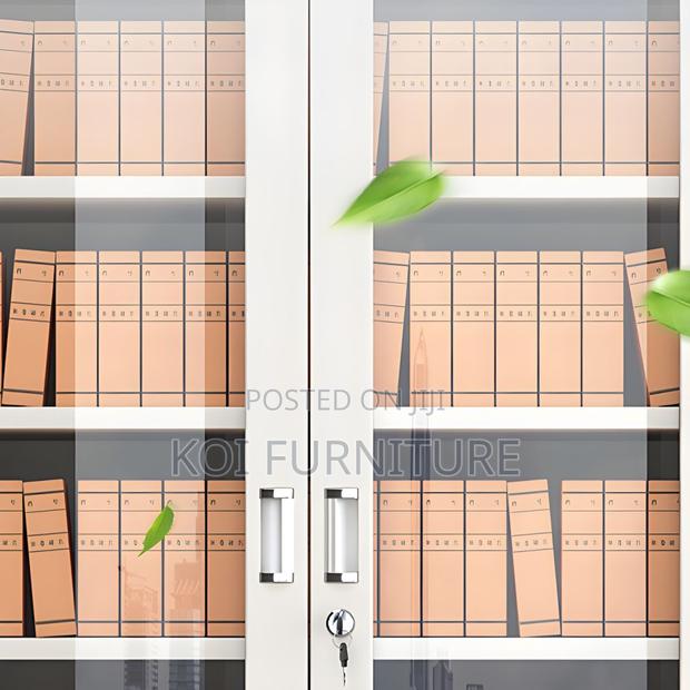Office Cabinet : Steel Office Storage Cabinet With Doors, - thumbnail 3