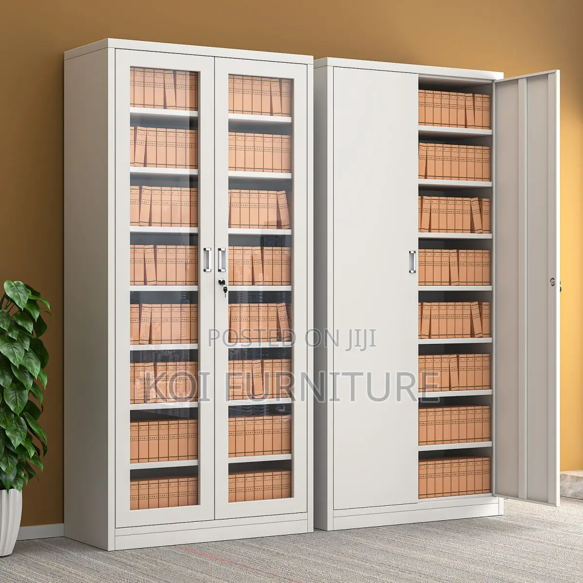 Office Cabinet : Steel Office Storage Cabinet With Doors,