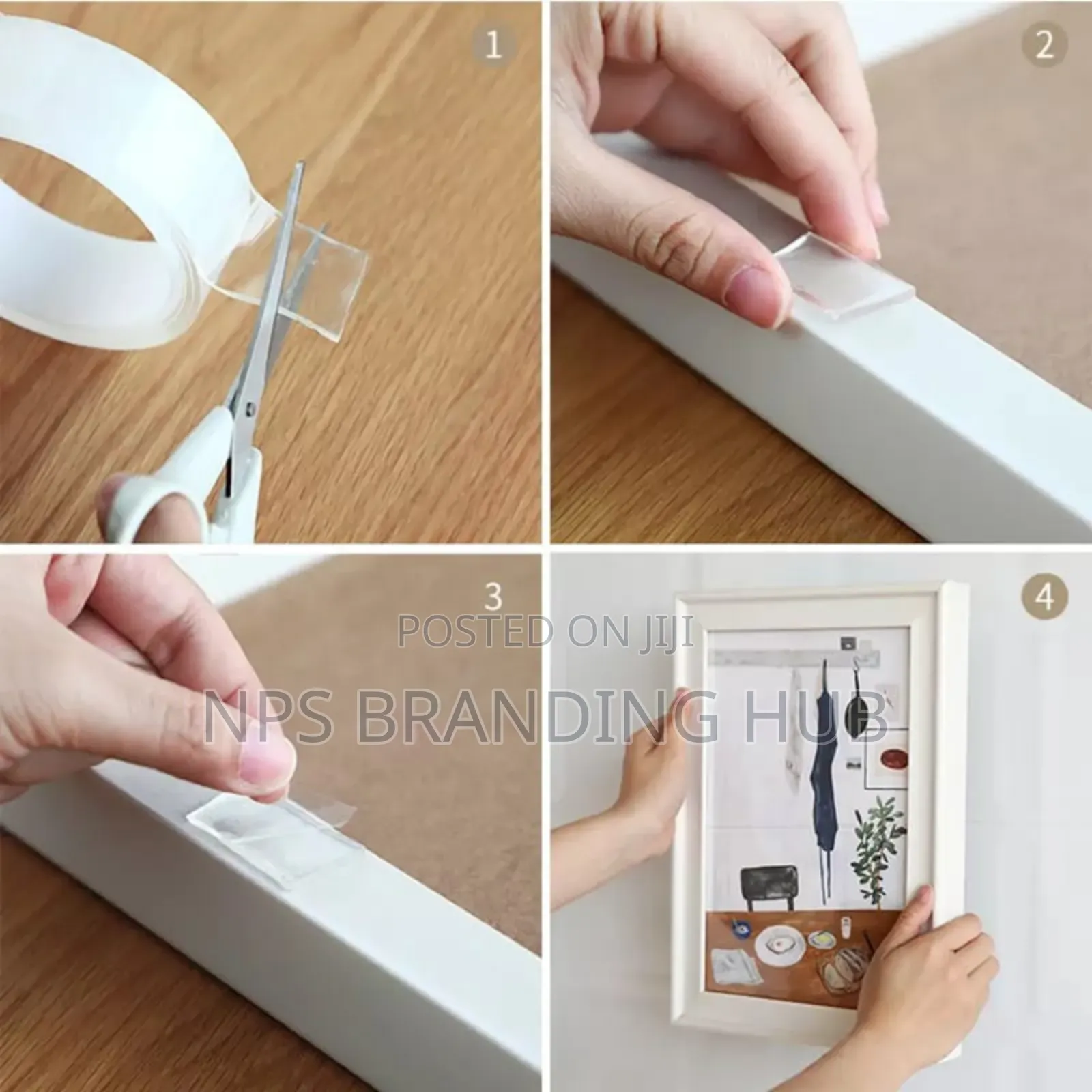Double Sided Nano Tape Size 3cm X 2m Eh