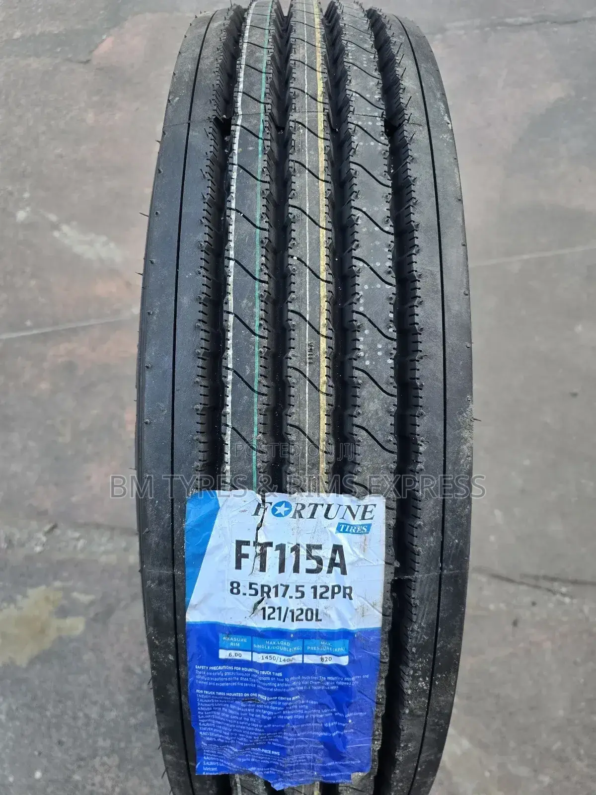 8.5 R17.5 Fortune Tyres (Highway)