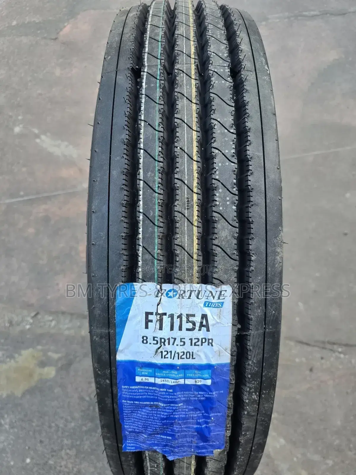 8.5 R17.5 Fortune Tyres (Highway)