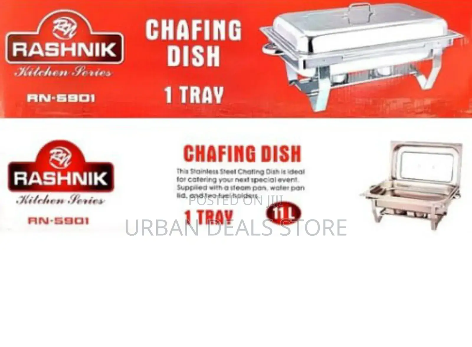 Chafing Dish – Single Tray (Model 5901)