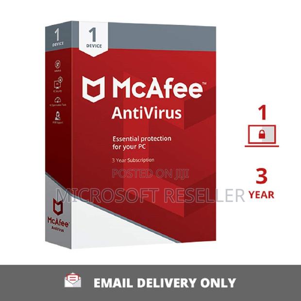 McAfee Antivirus Pc 1 Device 3 Years - License Key - main view