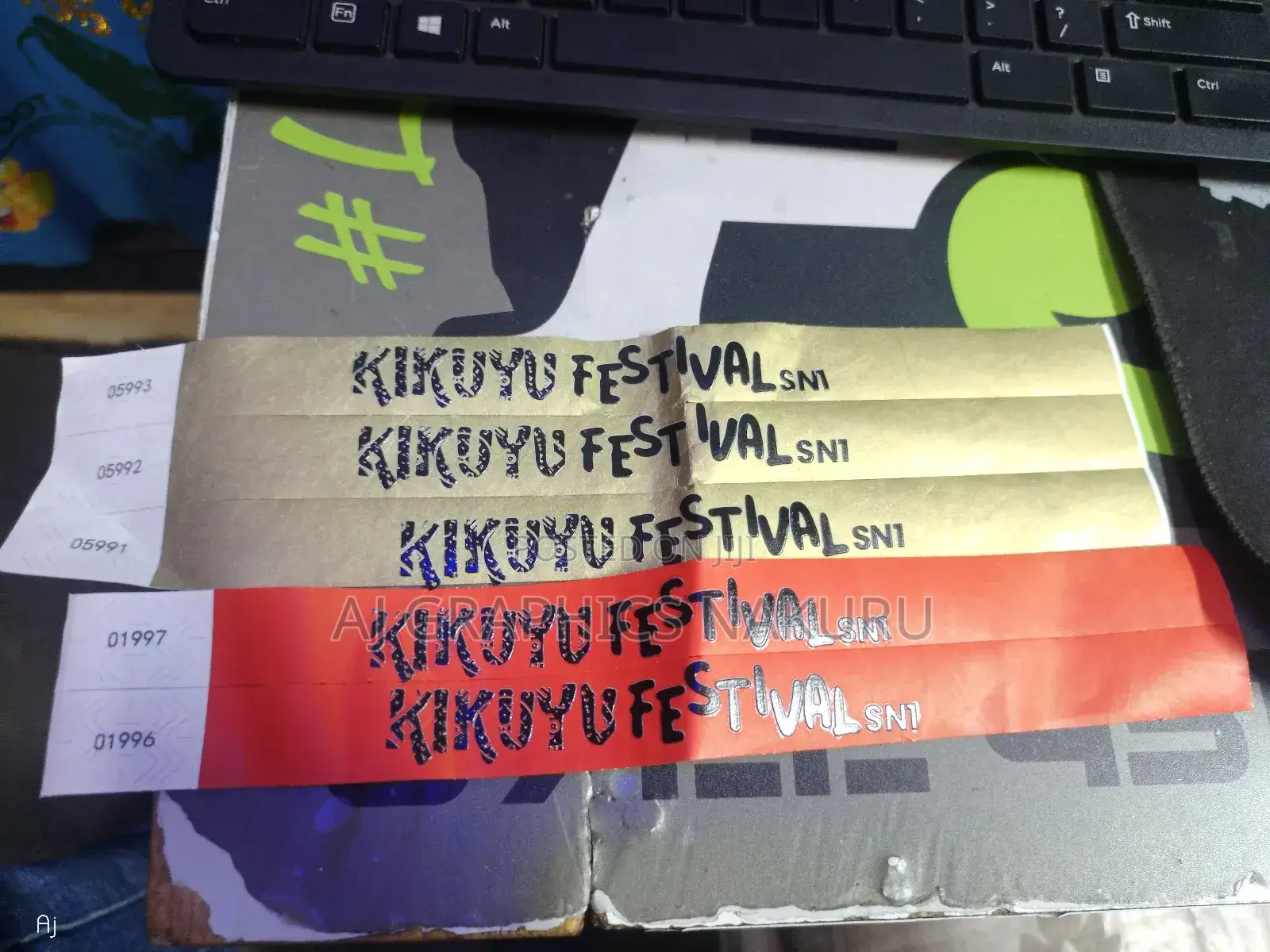 Events Tyvets Customized Wristbands
