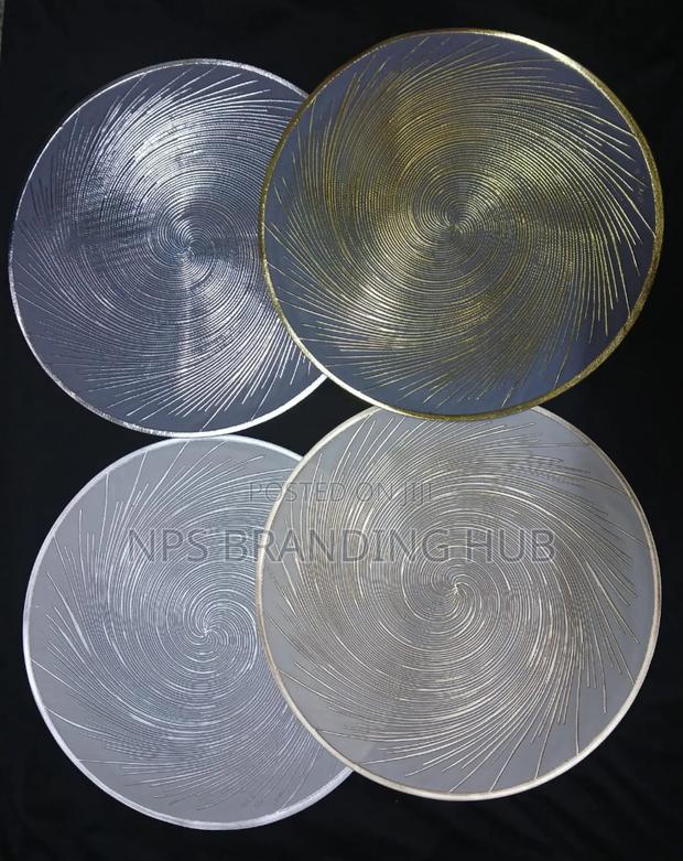 6pcs PVC Non-Woven, Waterproof Table Mats Material: PVC Eh