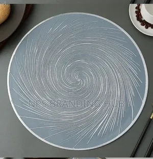 6pcs PVC Non-Woven, Waterproof Table Mats Material: PVC Eh