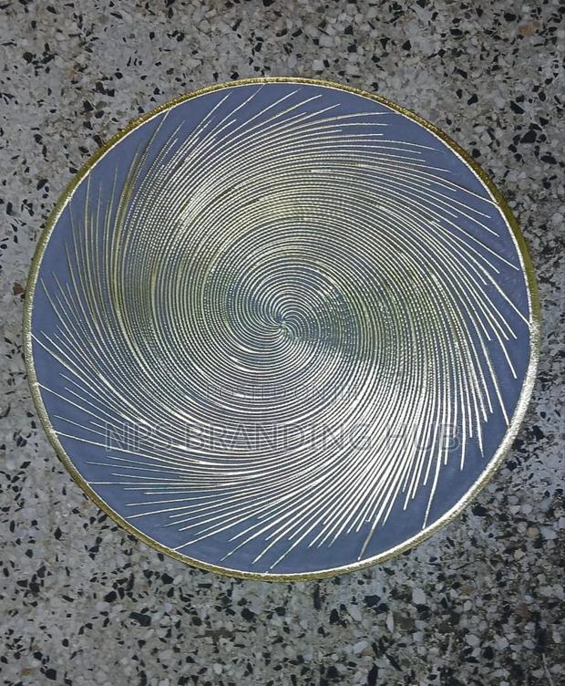 6pcs PVC Non-Woven, Waterproof Table Mats Material: PVC Eh - thumbnail 6
