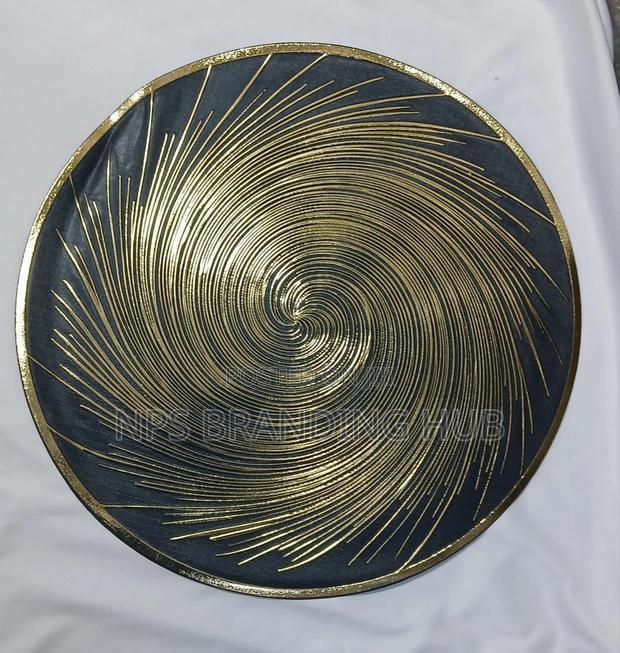 6pcs PVC Non-Woven, Waterproof Table Mats Material: PVC Eh - thumbnail 7