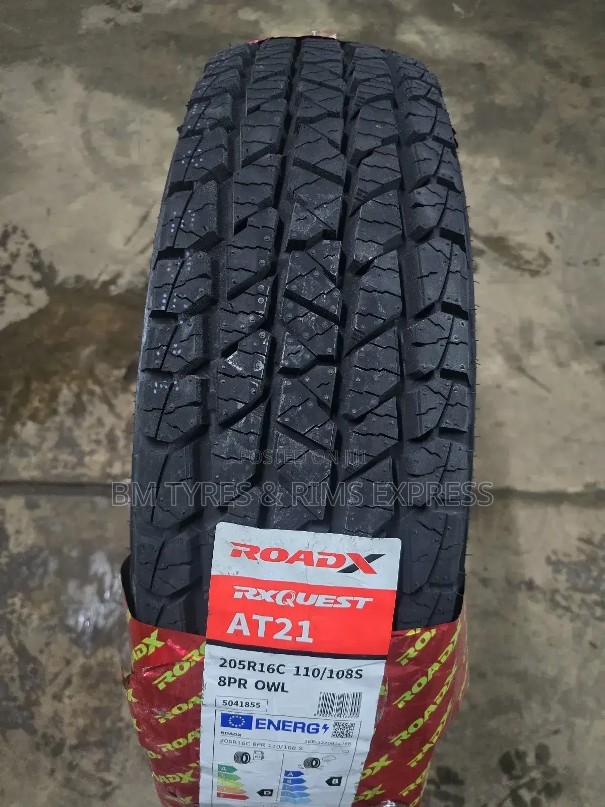 205 R16 Roadx Tyres (Commercial)