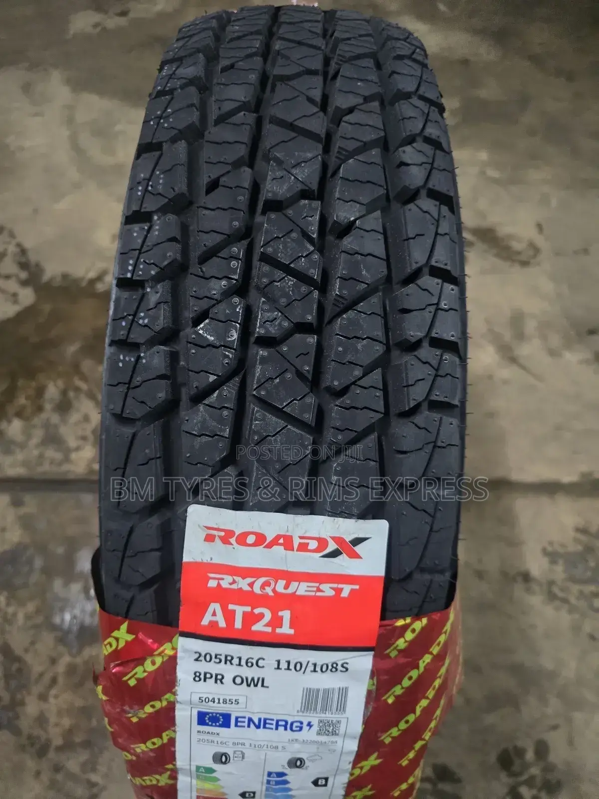 205 R16 Roadx Tyres (Commercial)