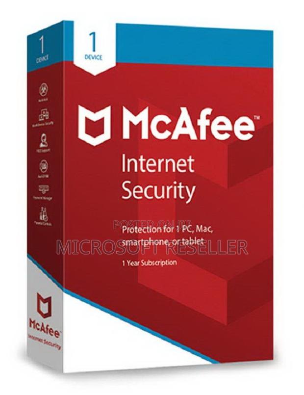 McAfee Internet Security 1 Device 1 Year - License Key - main view