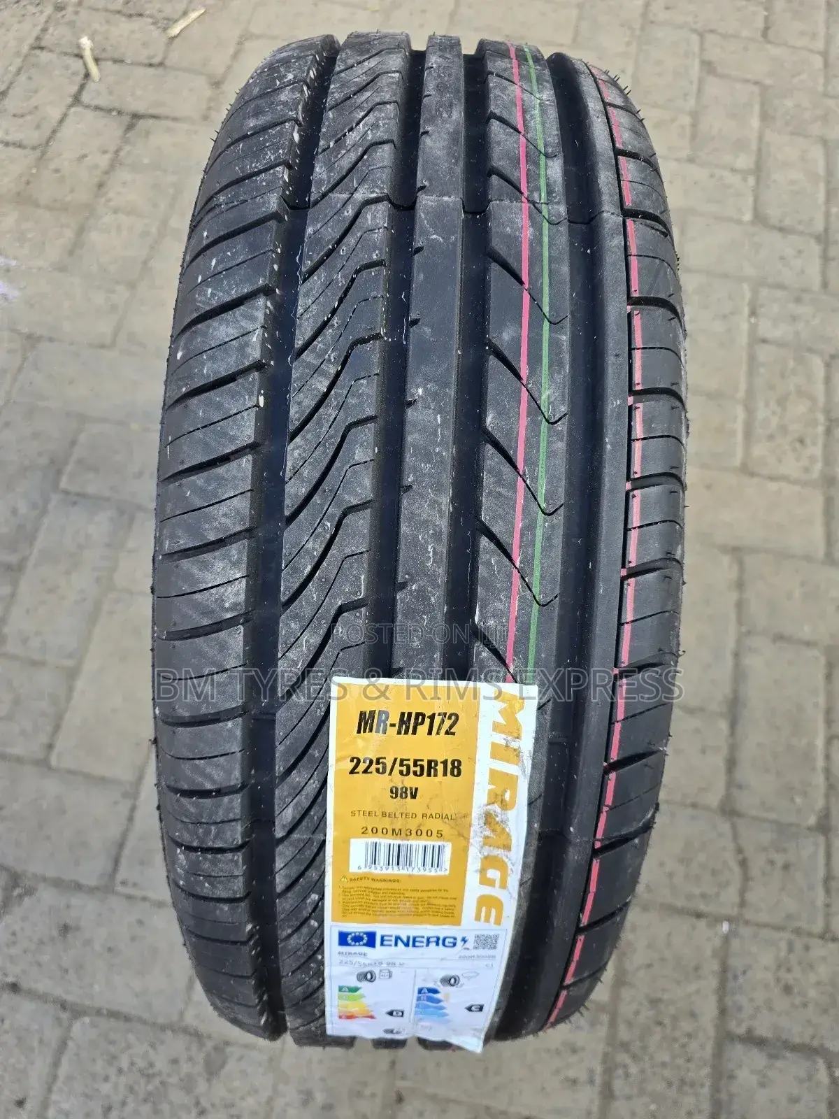 225 /55 R18 Mirage Tyres.(Highway)