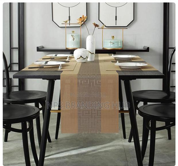 6pcs PVC Table Mats Plus One Table Runner(30*180cm) Eh - thumbnail 3
