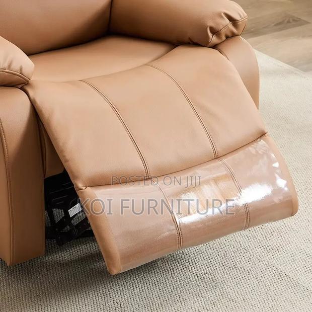 Office Sofa; One Seater Leather Home Office Sofa - thumbnail 13