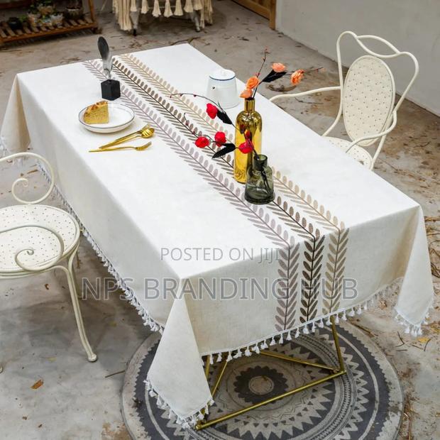 Cotton Linen Table Cloth 140*250cm Eh