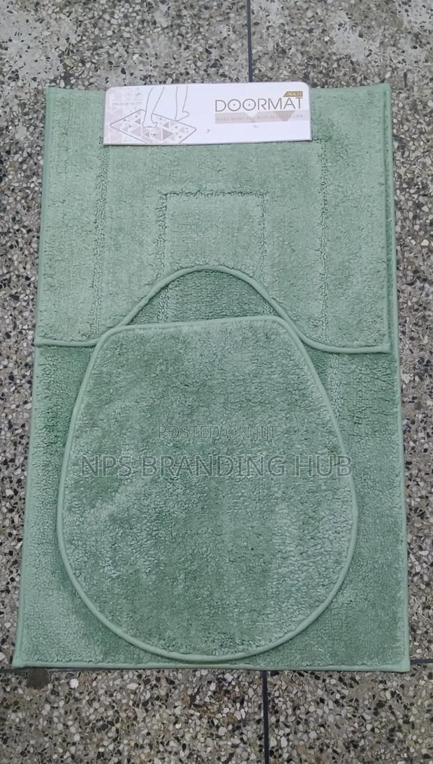 3pcs Bathroom Mats, Super Nonslip Underside Eh - thumbnail 6