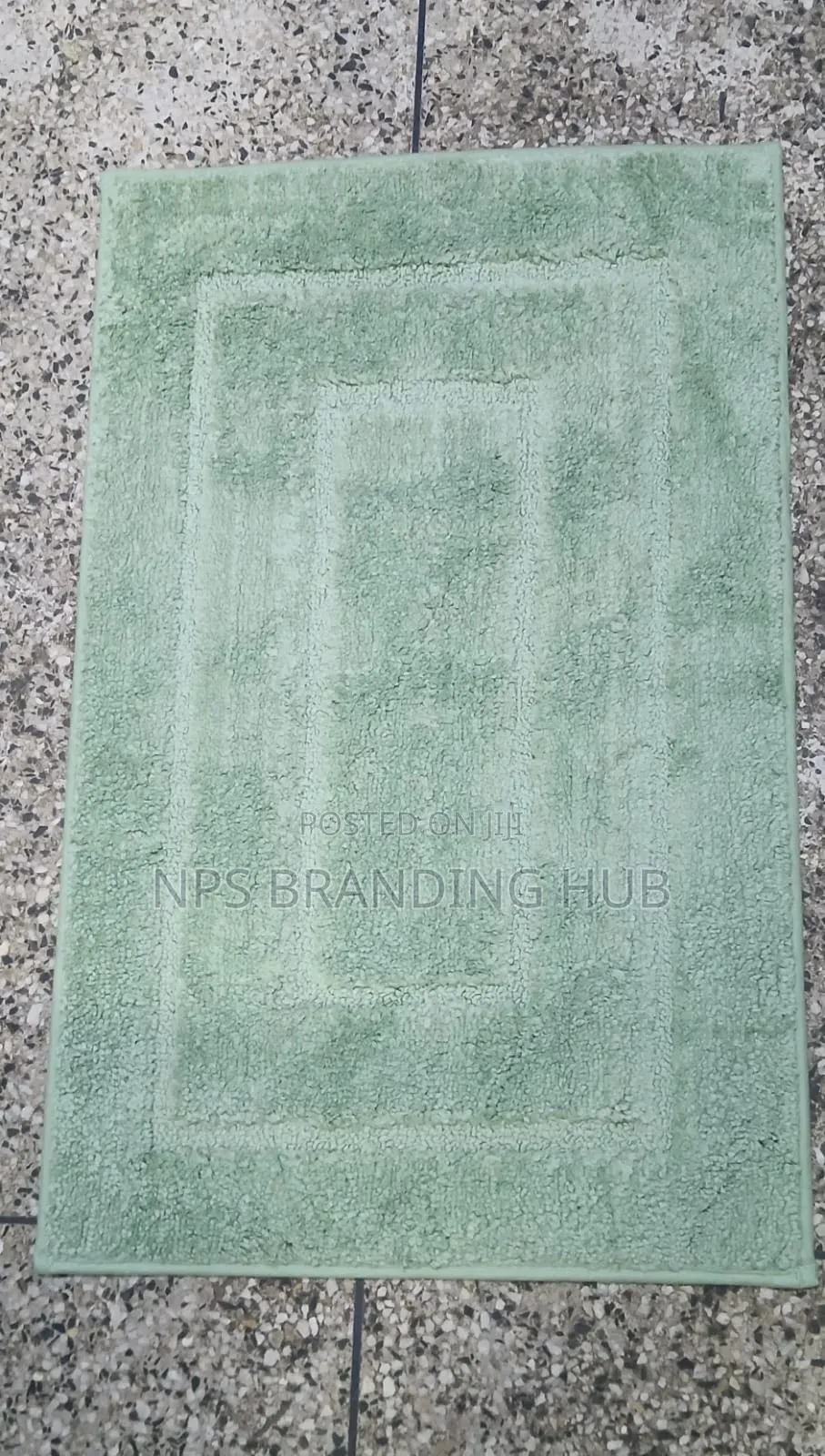 1pc Absorbent Bathroom Mat Size: 50*80cm Eh