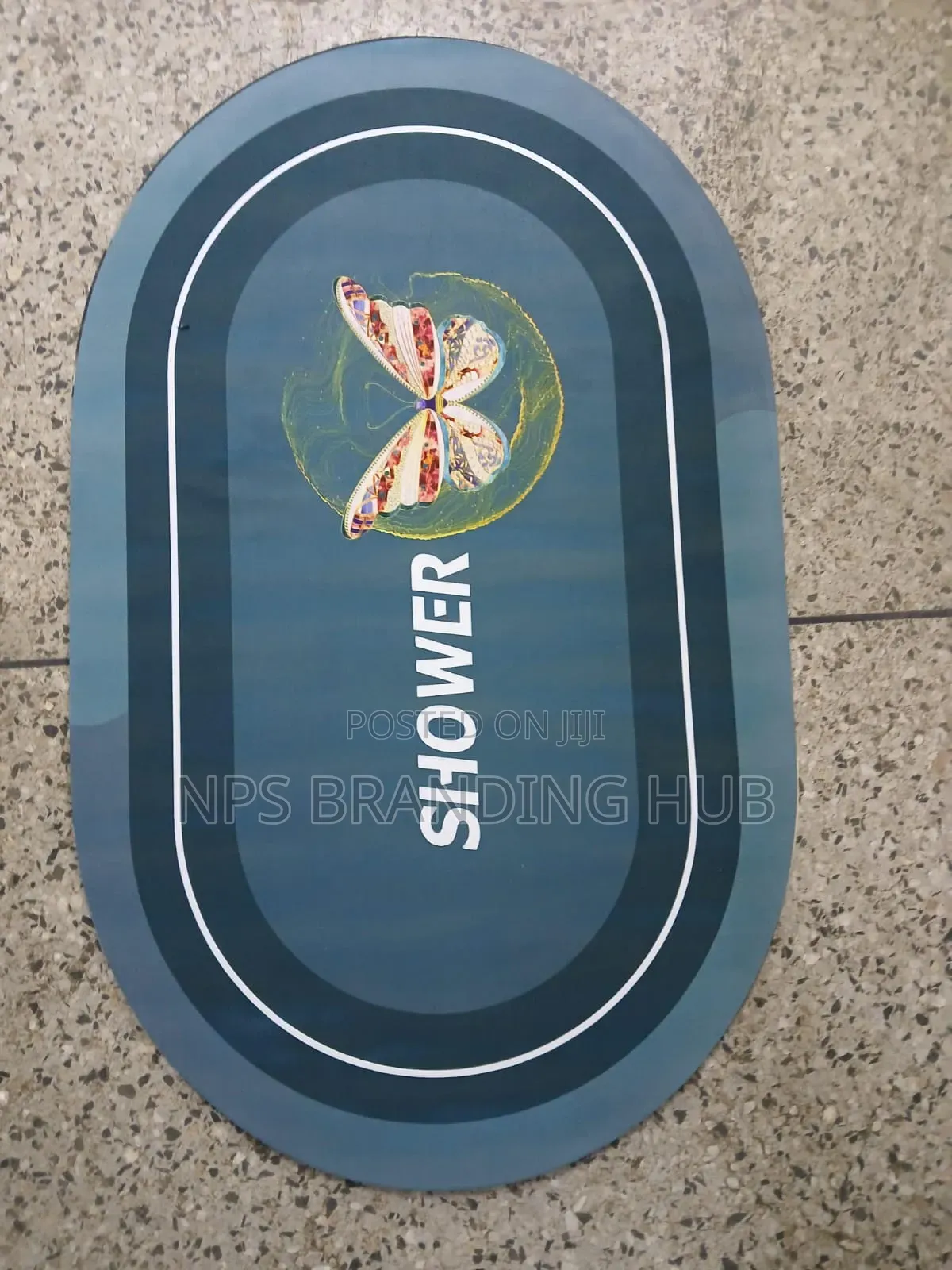 Bathroom/ Door Mats With Rubber Underside 40*60cm Eh