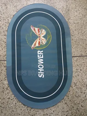 Bathroom/ Door Mats With Rubber Underside 40*60cm Eh