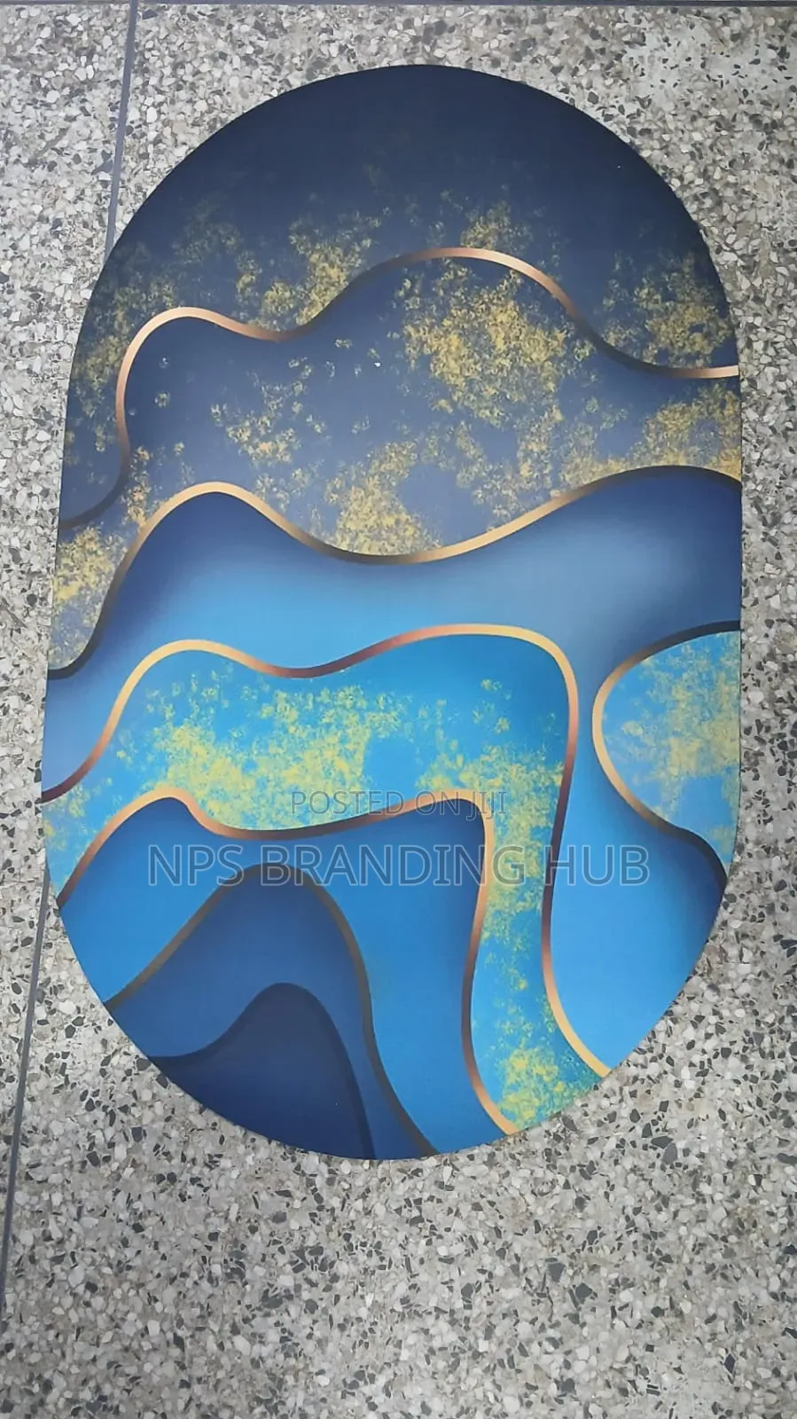 Bathroom/ Door Mats With Rubber Underside 40*60cm Eh