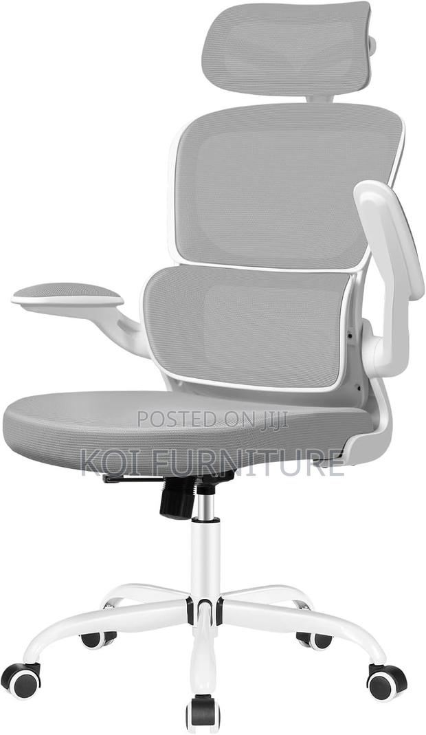 Office Chair; Executive High Back Fabric Office Chair - thumbnail 2