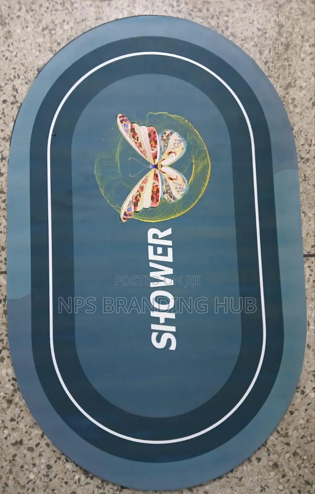 Bathroom/ Door Mats With Rubber Underside 48 X78 Cm Eh
