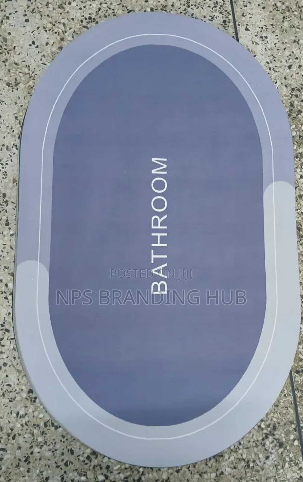 Bathroom/ Door Mats With Rubber Underside 48 X78 Cm Eh