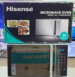 Hisense H30moms9g-30l Digital Microwave-Silver