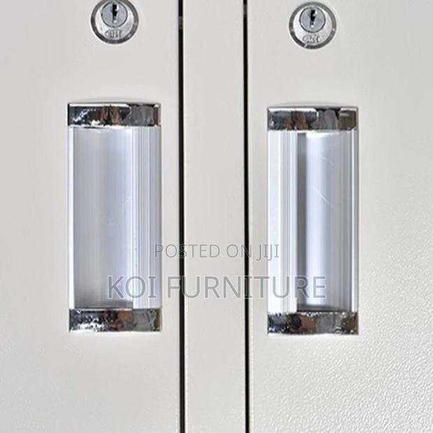Office Cabinet; Two Doors Cabinet With Glass Front View - thumbnail 14
