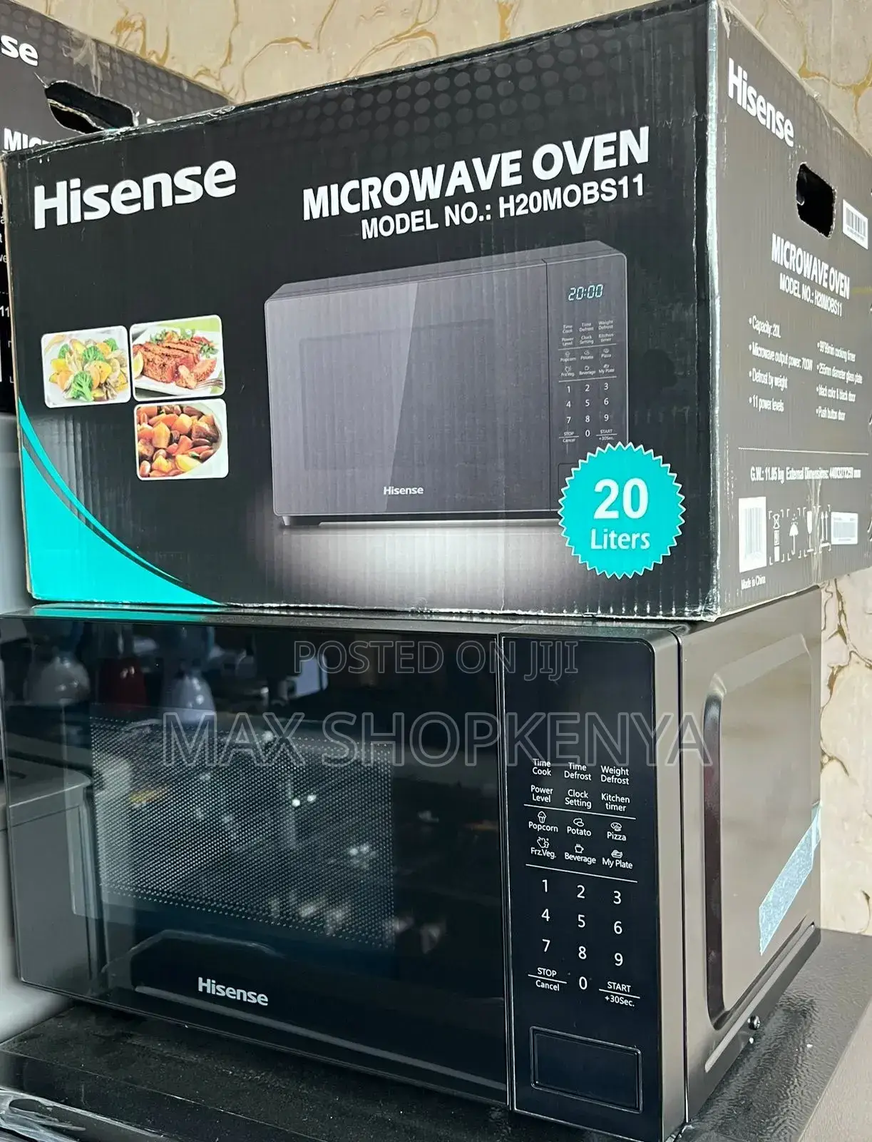 *Hisense* H20mobs11-20l Digital Microwave-Black