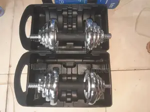 *Chrome Dumbells* With Case
