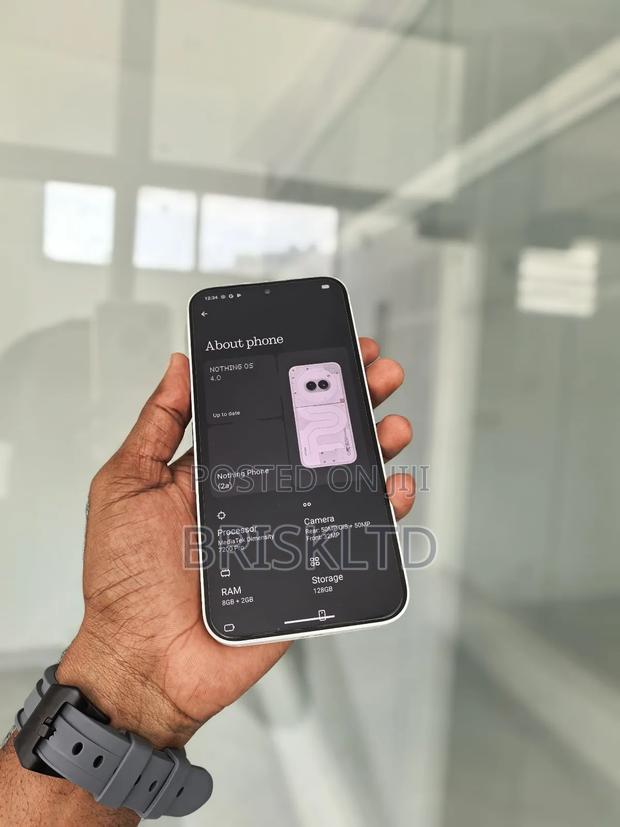 New Nothing Phone 2a 128 GB White - thumbnail 5