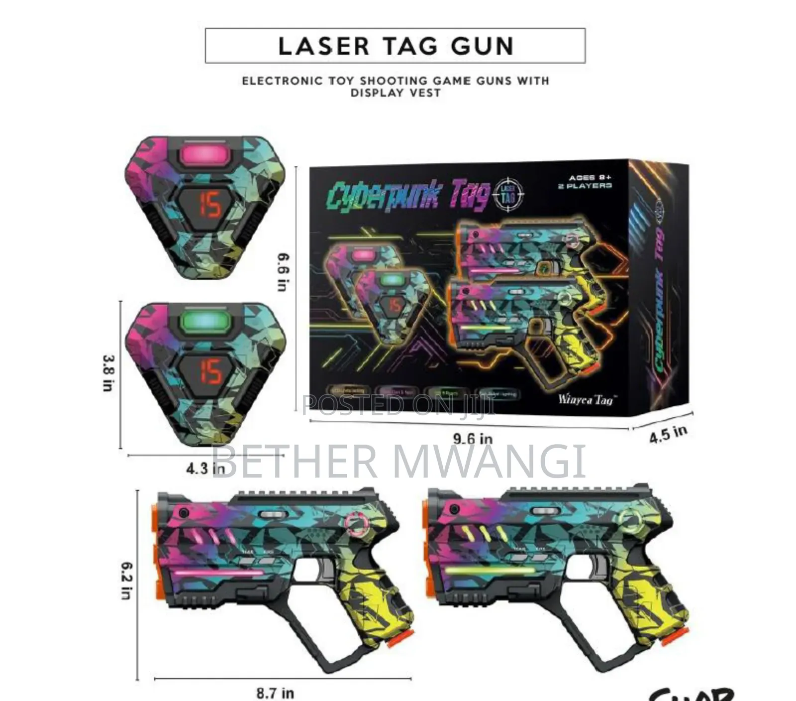 2pc & 4pc Laser Tag Gun In Kenya