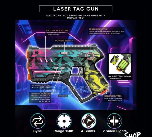 2pc & 4pc Laser Tag Gun In Kenya - thumbnail 6