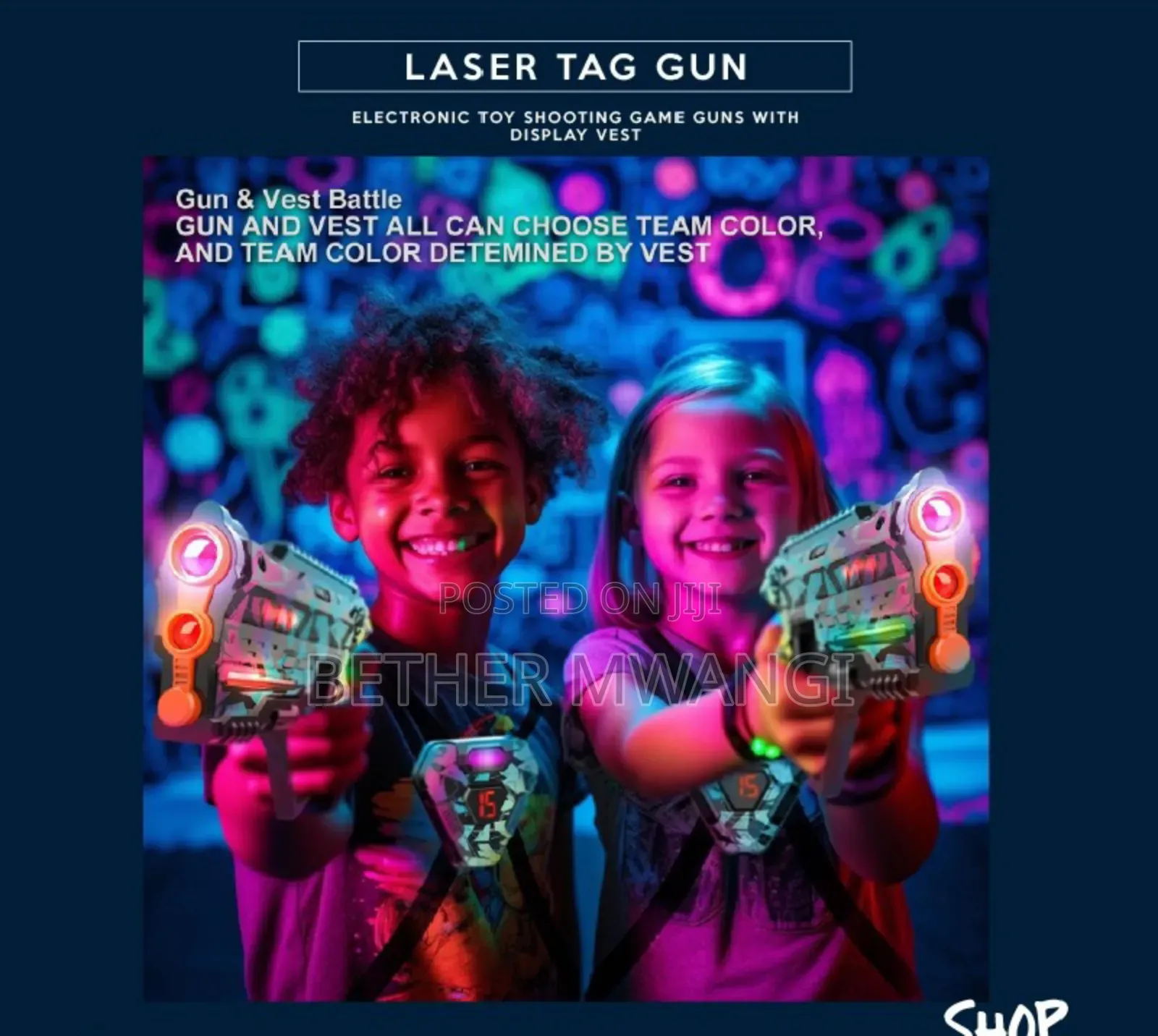2pc & 4pc Laser Tag Gun In Kenya