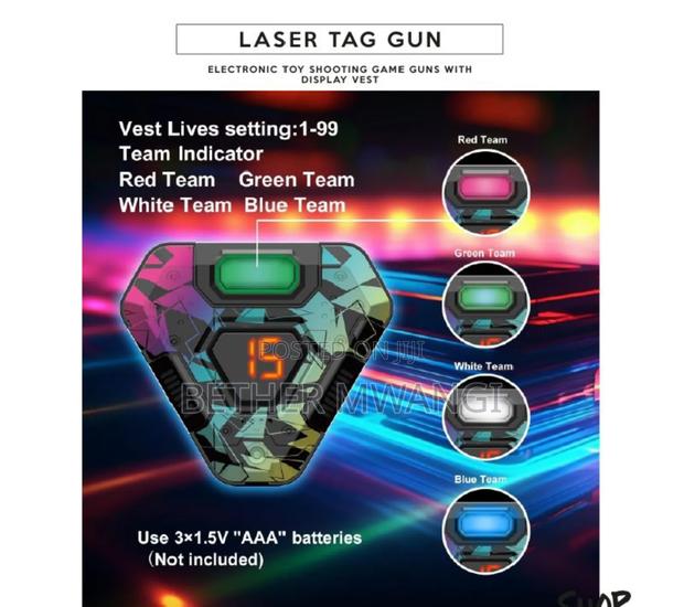 2pc & 4pc Laser Tag Gun In Kenya - thumbnail 8