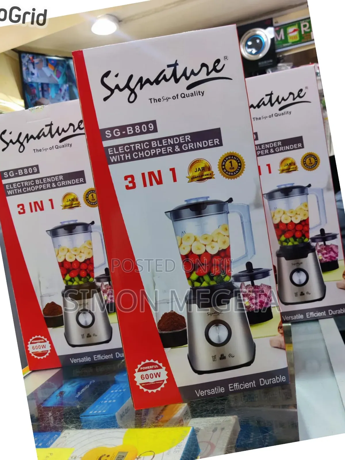 Signature Blender 3 in 1 Available