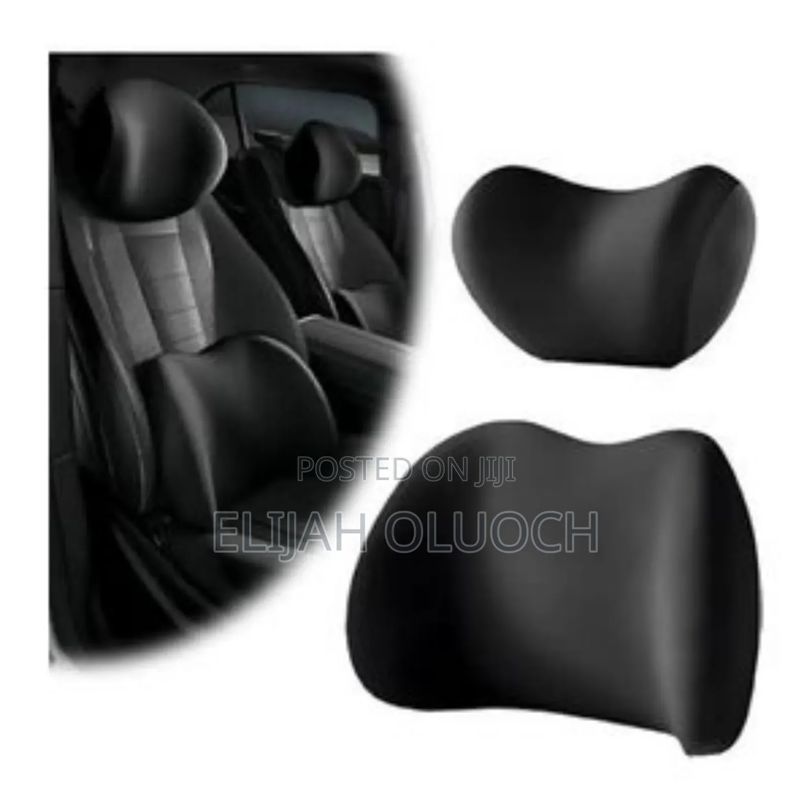 Nira Branded 2in1 Comfy Back And Neck Support Cushion Ideal For Car