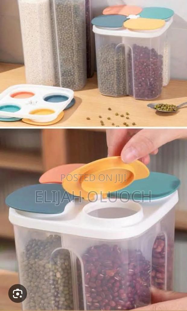 4 Partition Cereal Container Now Available - thumbnail 3